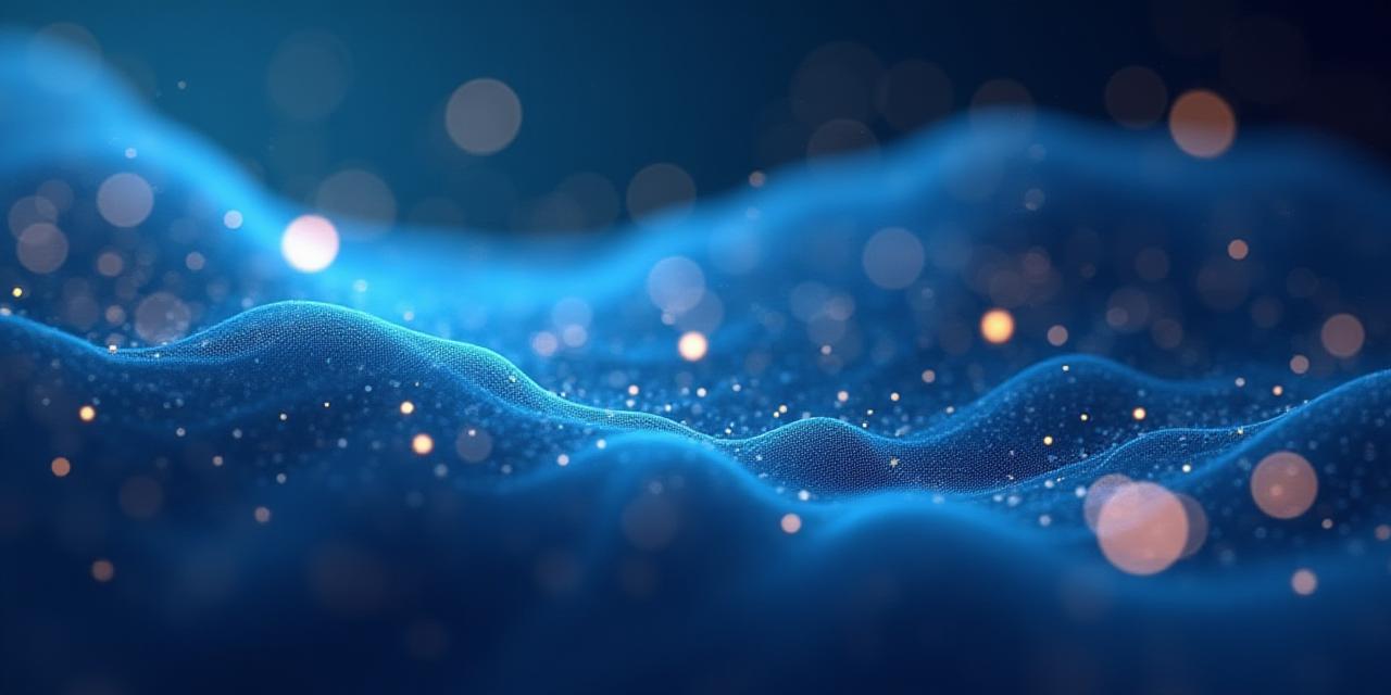 Abstrakte technologische Linien